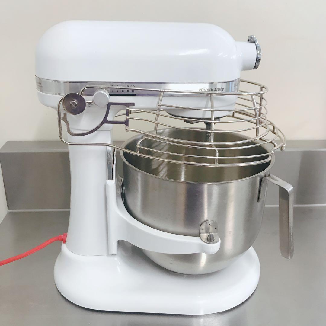 キッチンエイドKitchenAid業務用 7.6Lスタンドミキサー KSM8WH - メルカリ