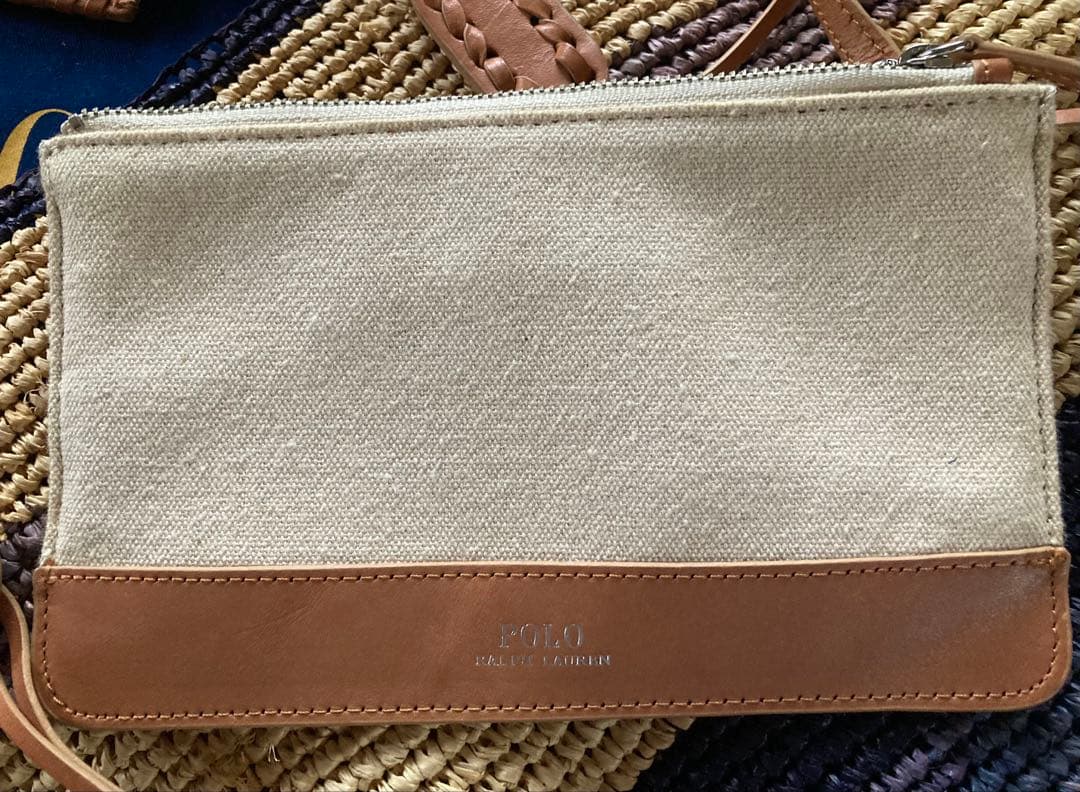 RT-60128様専用 ポロラルフローレン 編込み かごバッグ ショップ外袋