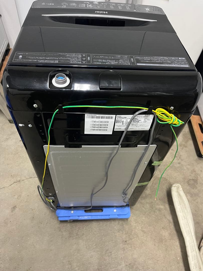 ほぼ未使用 Haier 2025年製最新モデル 洗濯機 5.5kg 風乾燥搭載T