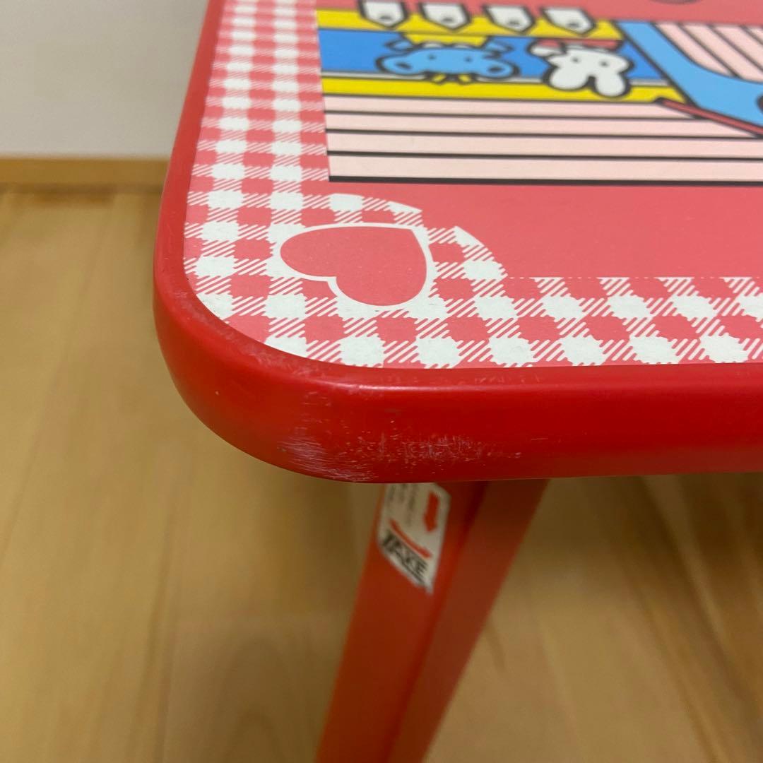 希少】ハローキティ 折りたたみテーブル レトロ 90年代 ポップ - メルカリ