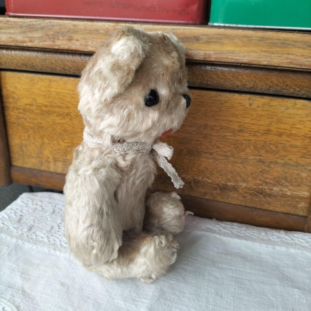 ビンテージ テディベア Dakin ポーリッシュベア ベージュ フランス1940