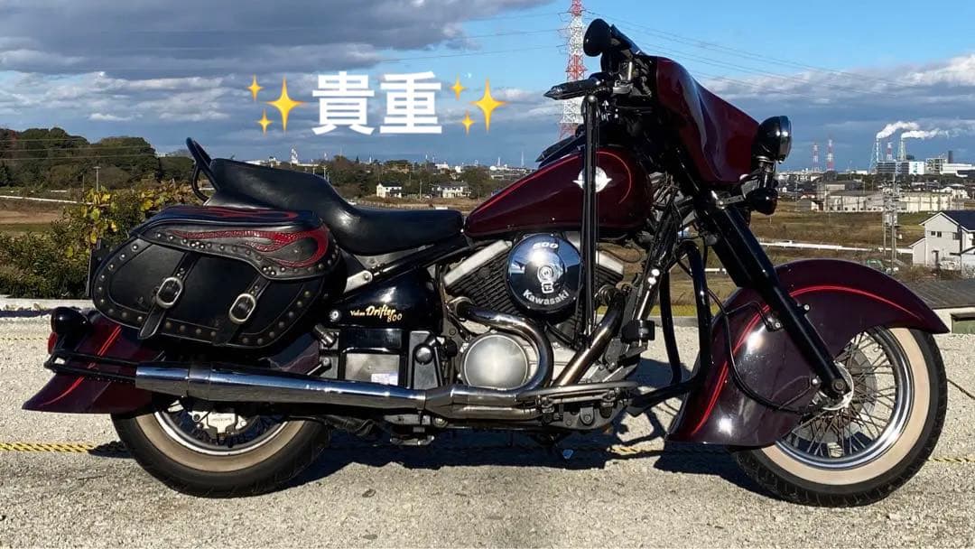 バルカンドリフター400 800用 サンダーヘッダーマフラー - メルカリ