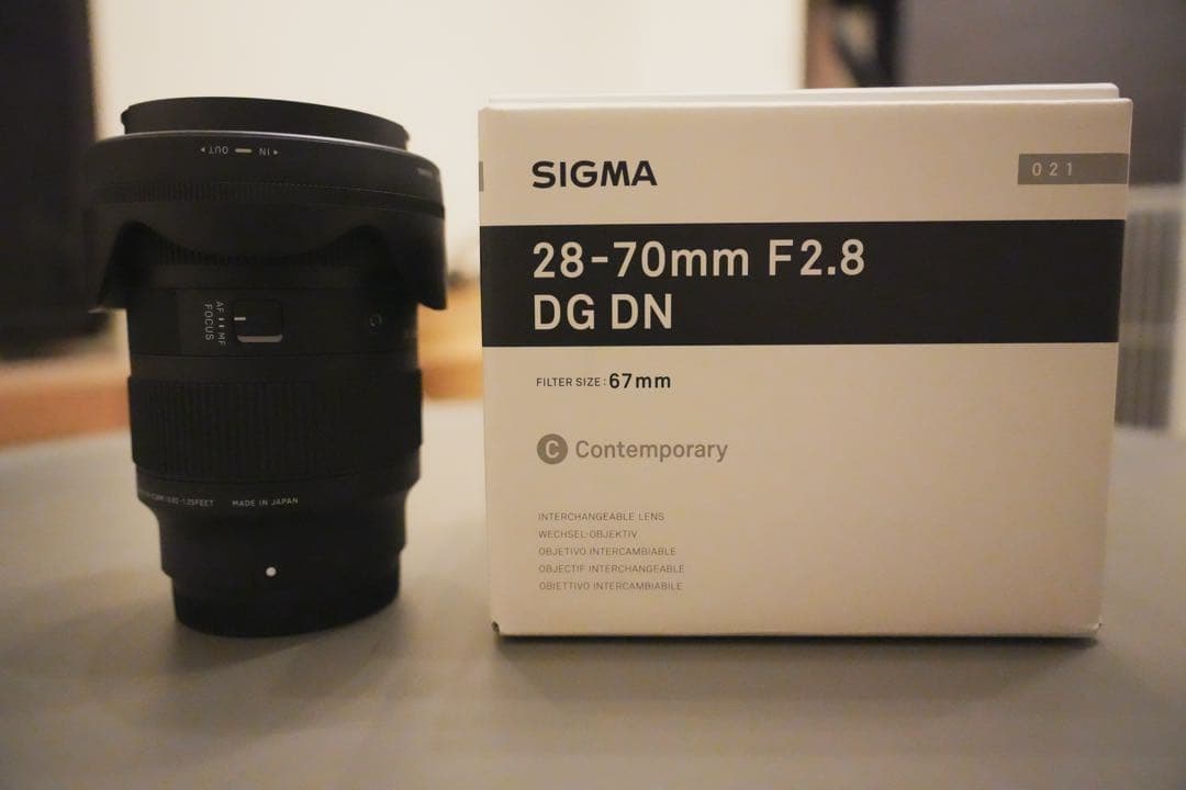 SIGMA 28-70mm F2.8 DG DN レンズ Amazon.com : Sigma 28-70mm F2.8 DG DN for Sony E Black : Electronics