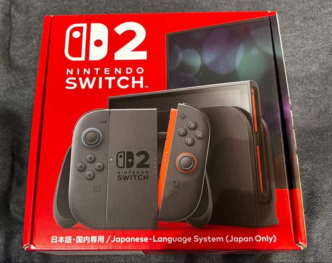 Nintendo Switch 2 本体 未使用　日本語国内専用 Nintendo Switch 【訳あり：箱つぶれ】Nintendo Switch2 本体 日本語