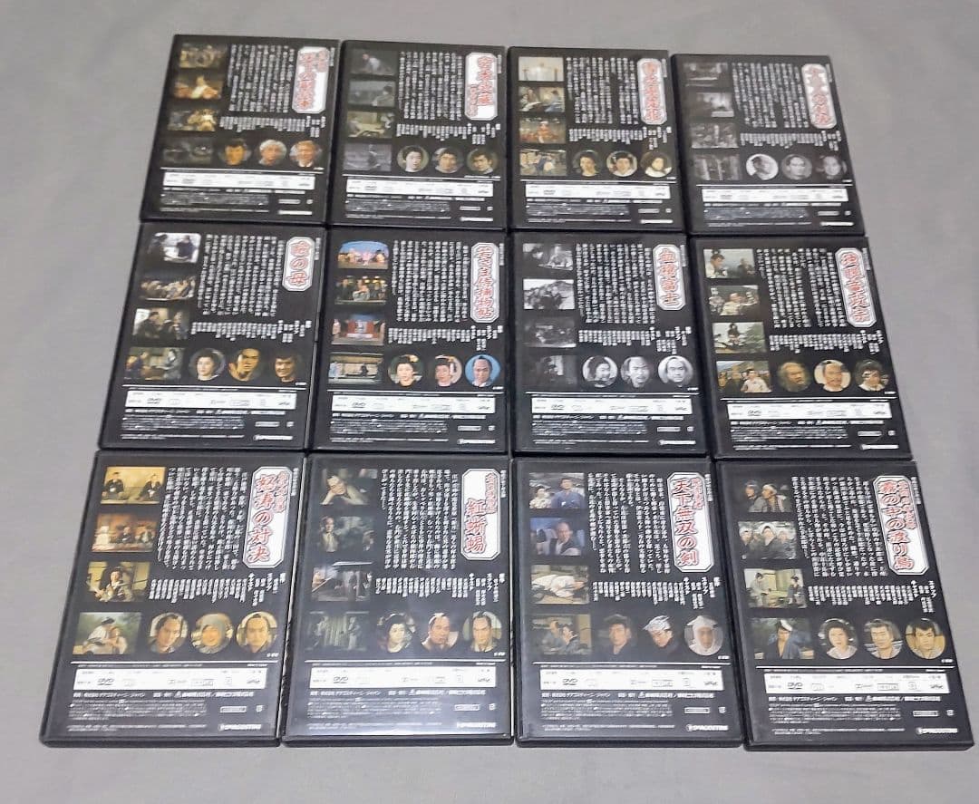 時代劇 傑作DVDコレクション 58本セット 1~60巻(32巻,59巻欠品)