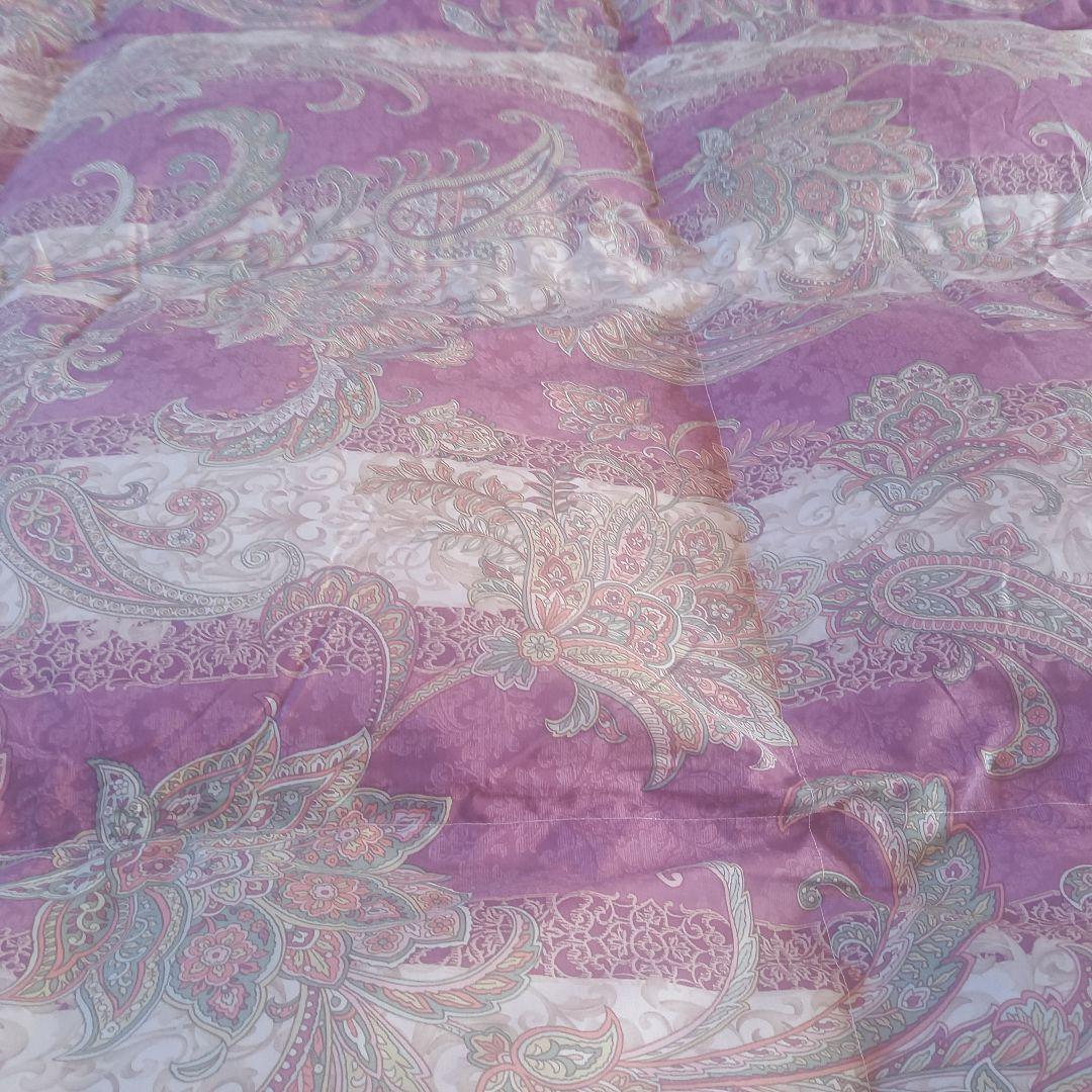 羽毛布団 増量 SDGS リフレッシュ羽毛 高密度生地 清潔 安心 日本製A⑮