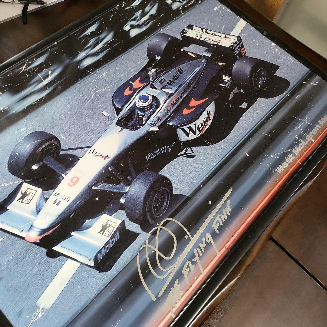 ミカ ハッキネン 直筆サイン West McLaren F1 アートプリント - メルカリ