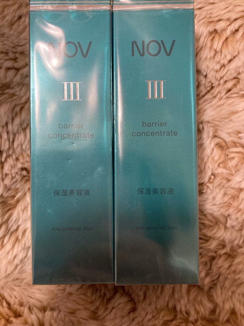 NOV バリアコンセントレート III 2本セット NOV（ノブ） ノブIIIバリアコンセントレイト 30g : コスメ