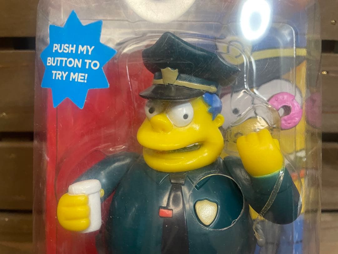 Simpsons Chief Wiggum トーキングフィギュア13→12 - メルカリ