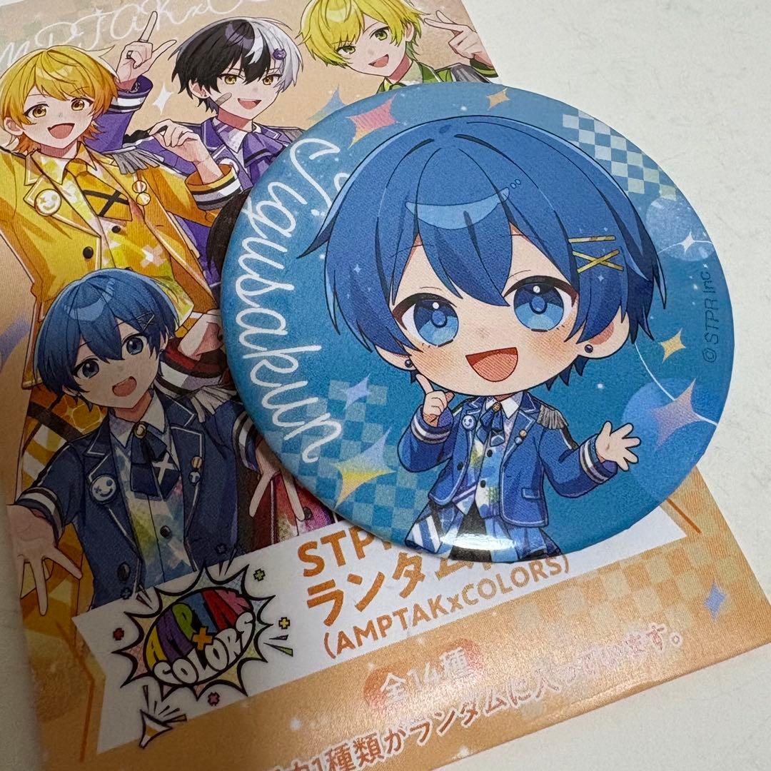 AMPTAKxCOLORS ちぐさくん 缶バッジ AGF - メルカリ