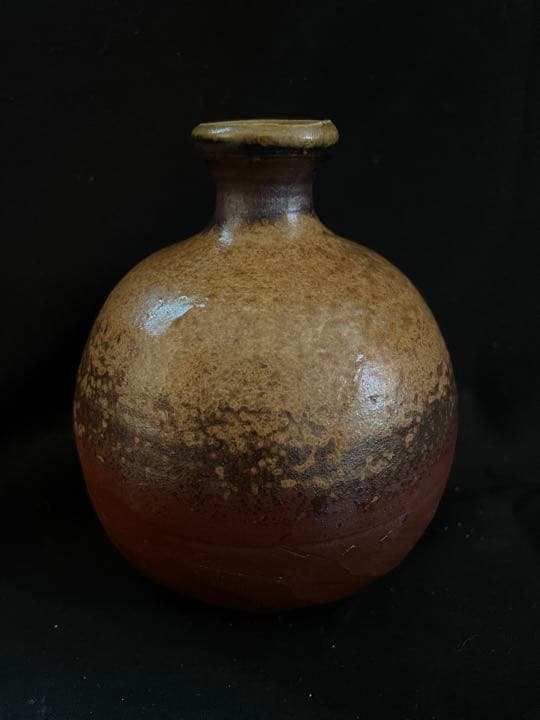 新品・未使用】備前焼 丸徳利③