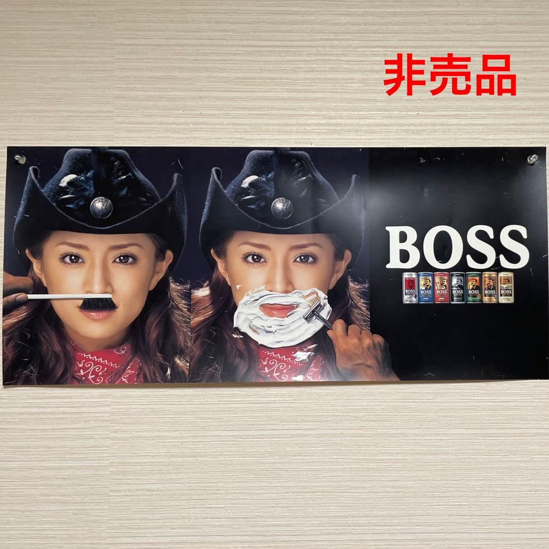 浜崎あゆみ】 BOSSポスター《非売品》 - メルカリ