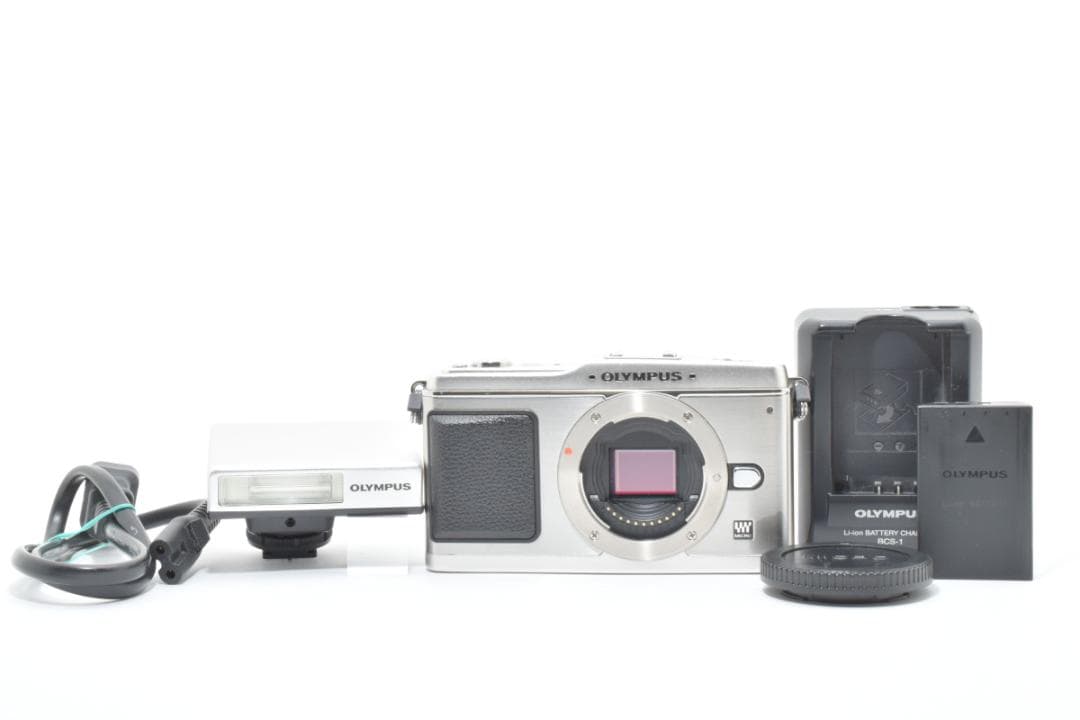 【純正フラッシュ付き】オリンパス E-P1 ミラーレスカメラ 同梱可能 カメラ オリンパス ニュースリリース： 世界最小・最軽量のレンズ交換式