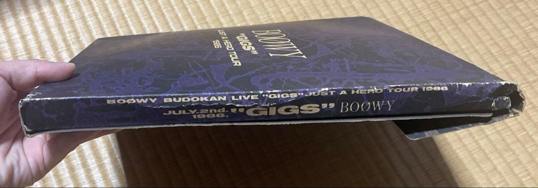 邦楽 G_vocallBOOWYGIGSJUSTA HERO tourCD