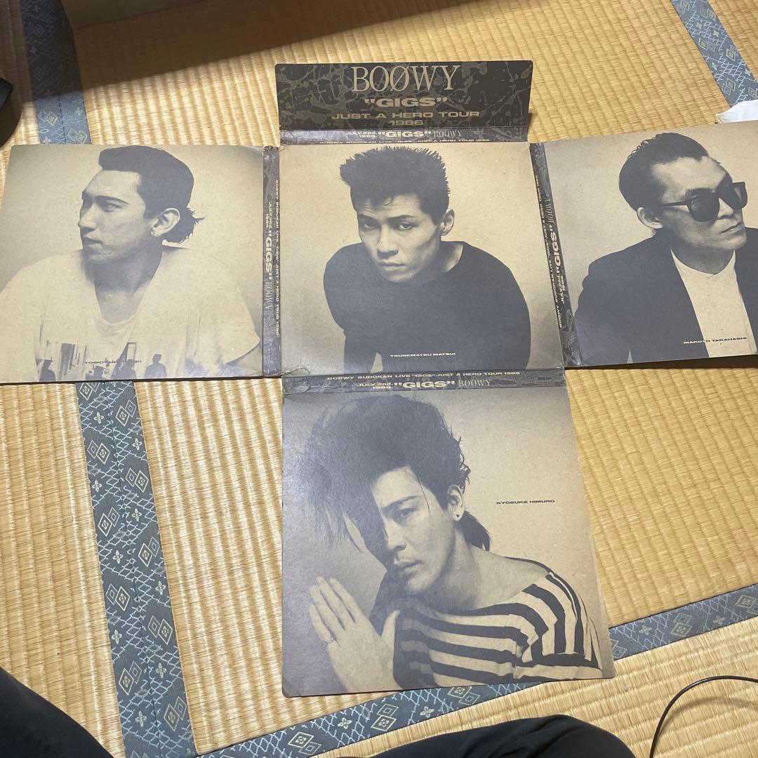 邦楽 G_vocallBOOWYGIGSJUSTA HERO tourCD