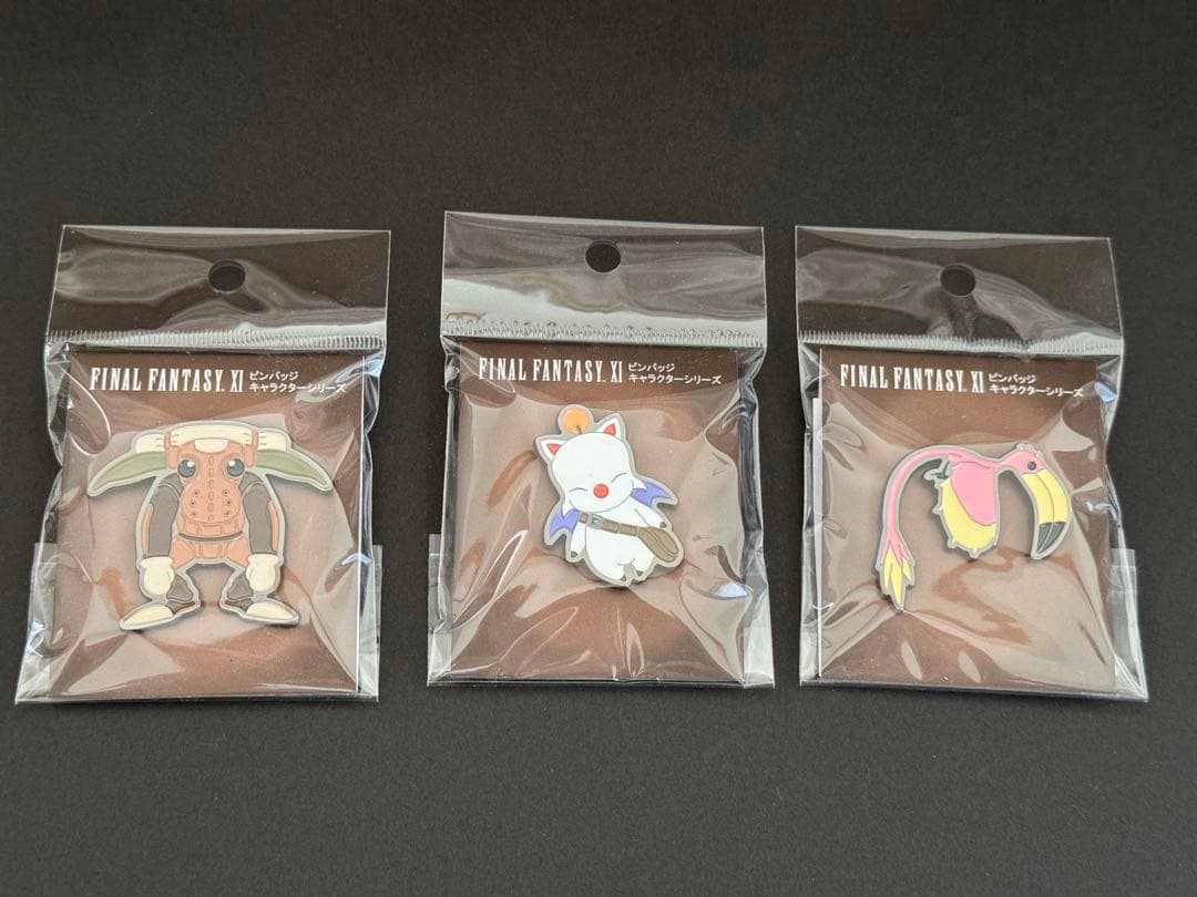 ファイナルファンタジー11 ヴァナ・ディールの秘蔵展 ピンバッジ29個