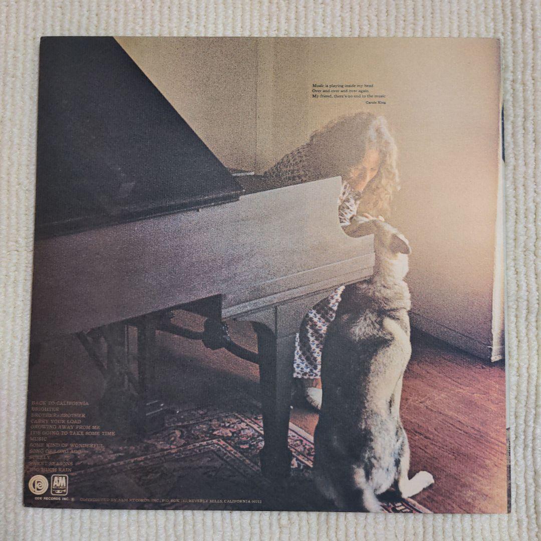 希少、白ラベル見本盤LP】キャロル・キング／キャロル・キング