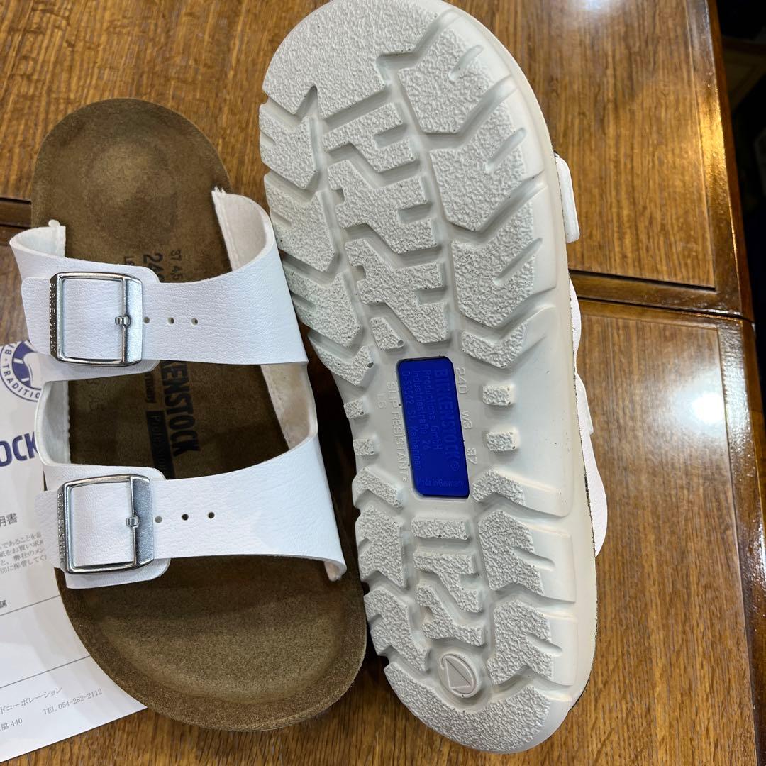 ビルケン.アリゾナ→高級版モデルBILBAO ホワイト36 新品定価¥13200