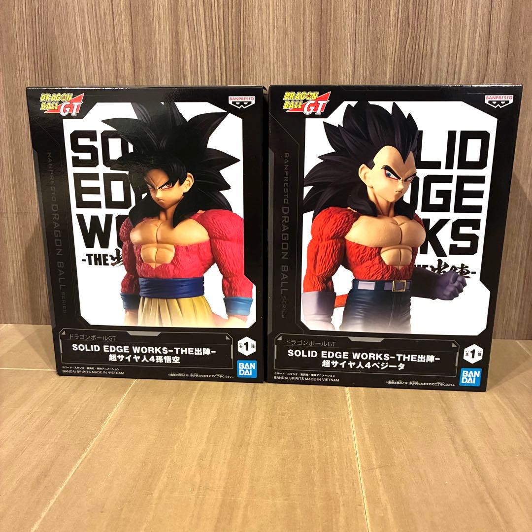 新品・未開封】超サイヤ人4 悟空 ベジータ 2体セット GT - メルカリ