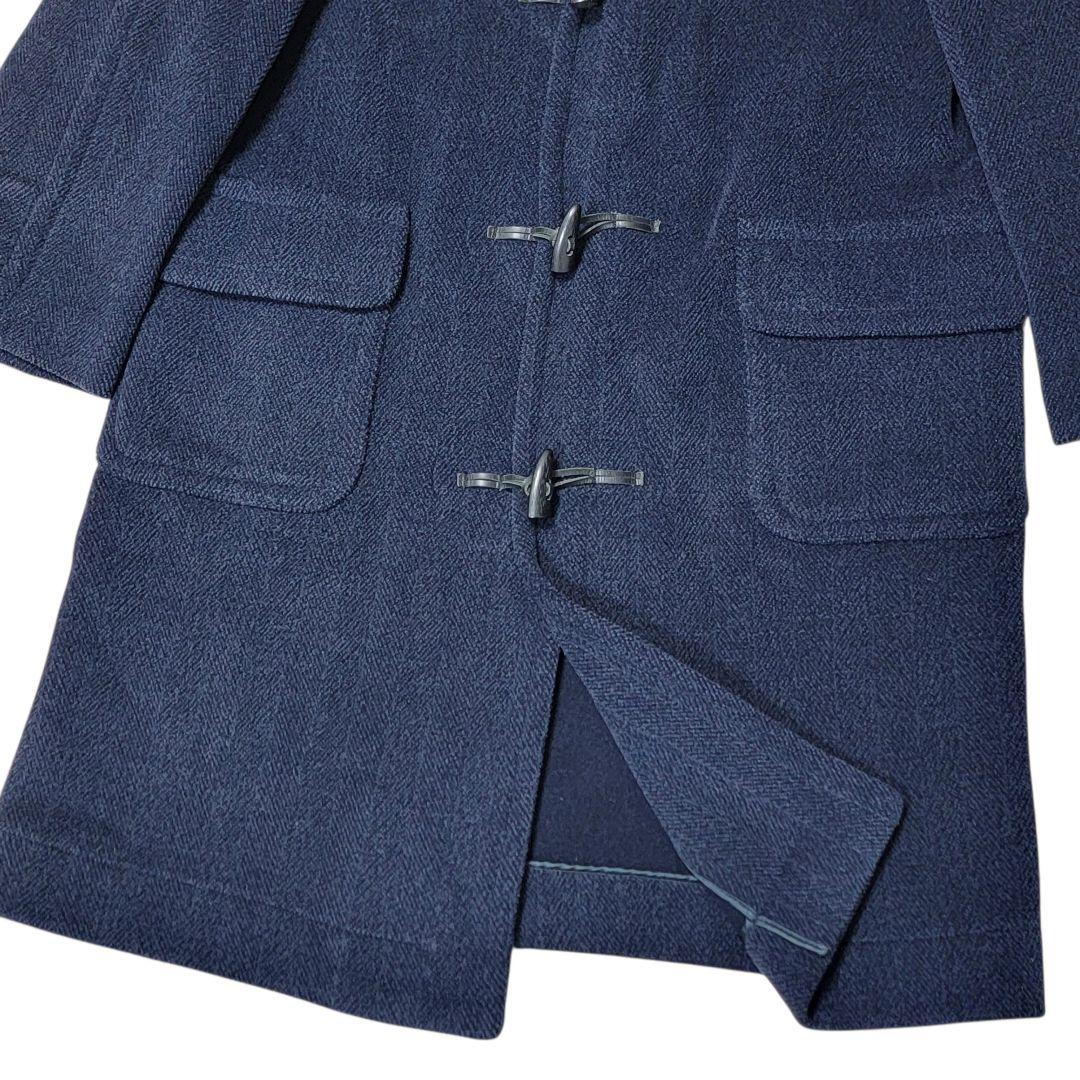 99AW チベット社 ムーアブルック製 カットパイル ダッフルコート 濃紺