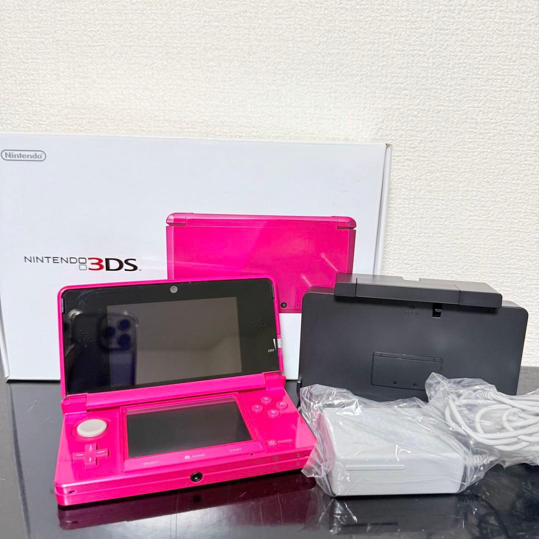 付属品完備✨】Nintendo 3DS グロスピンク 本体 - メルカリ