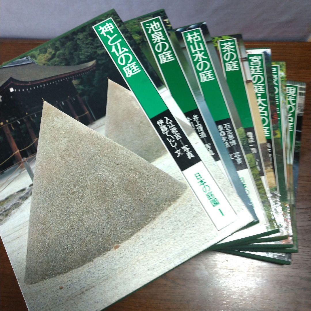 日本の庭園 講談社 １巻-７巻。全ての巻にBOXケース付