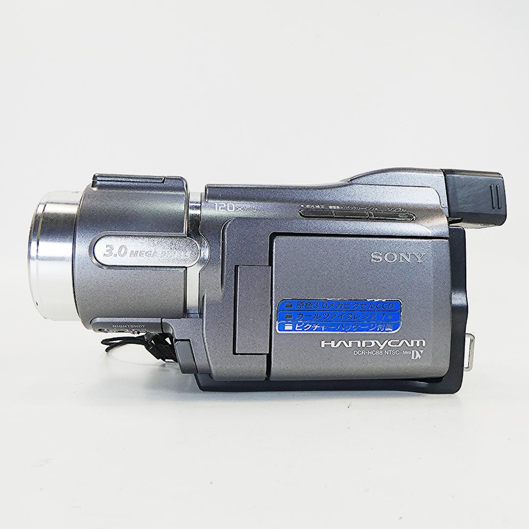 動作品 ソニーDCR-HC88 MiniDV ビデオカメラDVDダビングに最適 - メルカリ