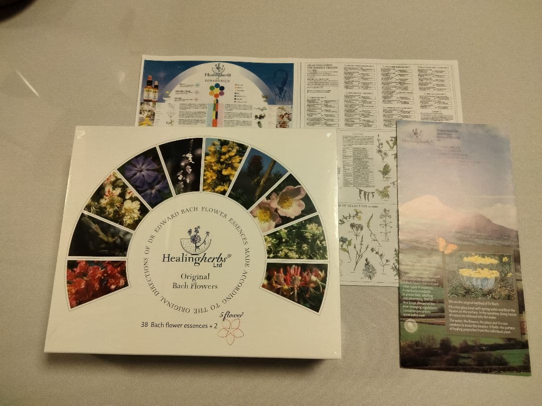 オマケ付き03/2035ヒーリングハーブス社フルセット■バッチフラワーレメディー バッチフラワーレメディ/ヒーリングハーブス社 パンフレット