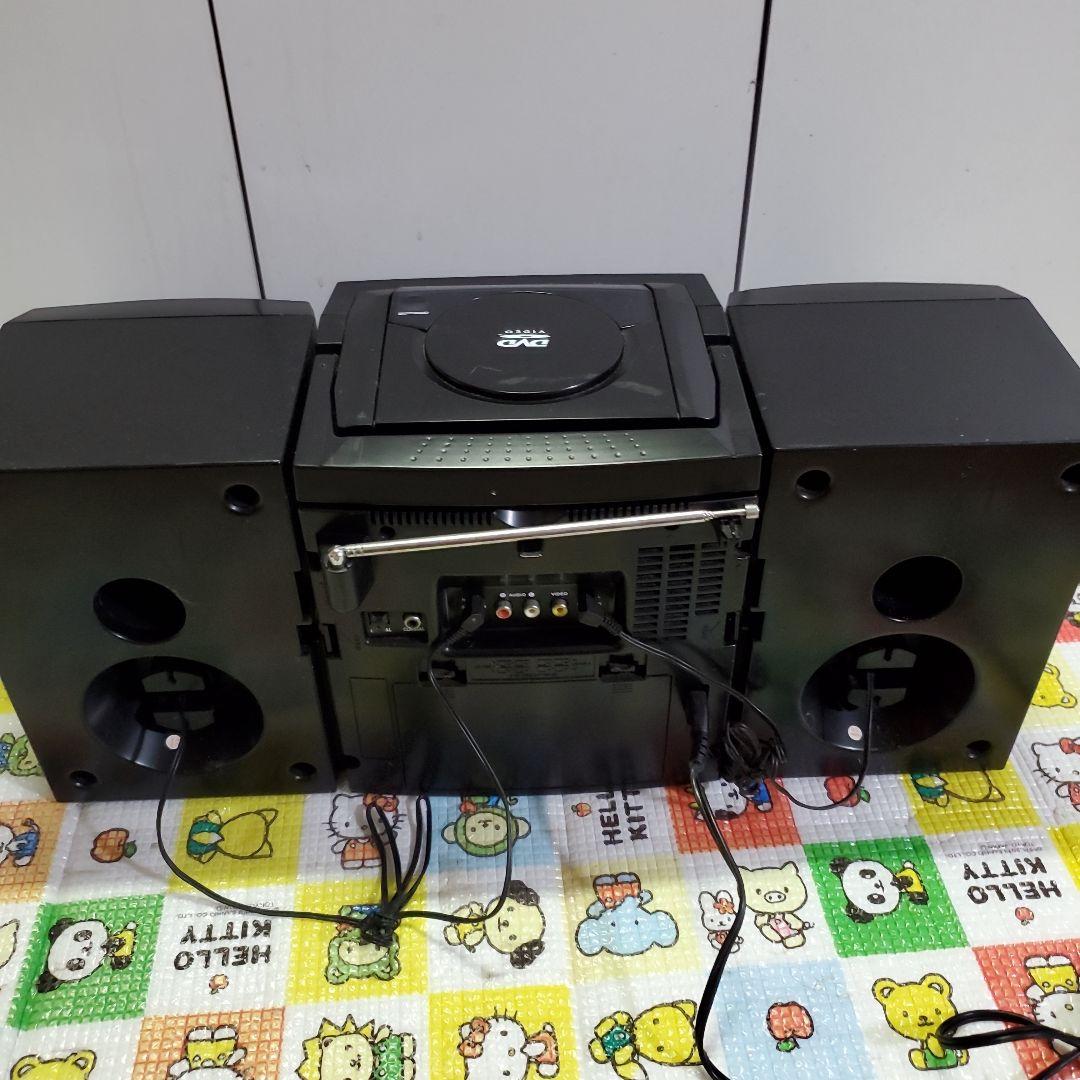 エグゼモード 7インチDVDコンポ リモコンセット 動作品 USB使えます