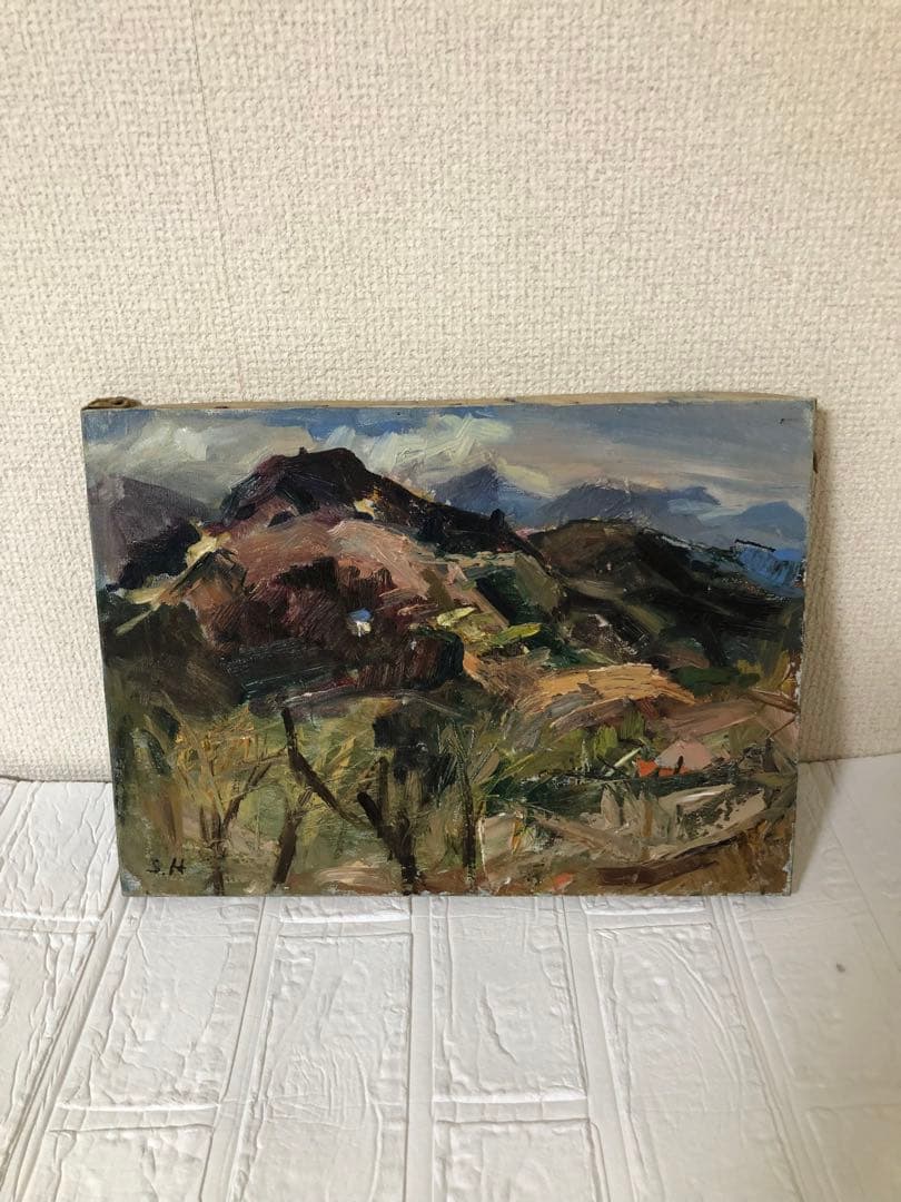 油絵（秩父の山） 楽天市場】絵画（油絵） 八ヶ岳 （山口新平） 送料無料 【海・山