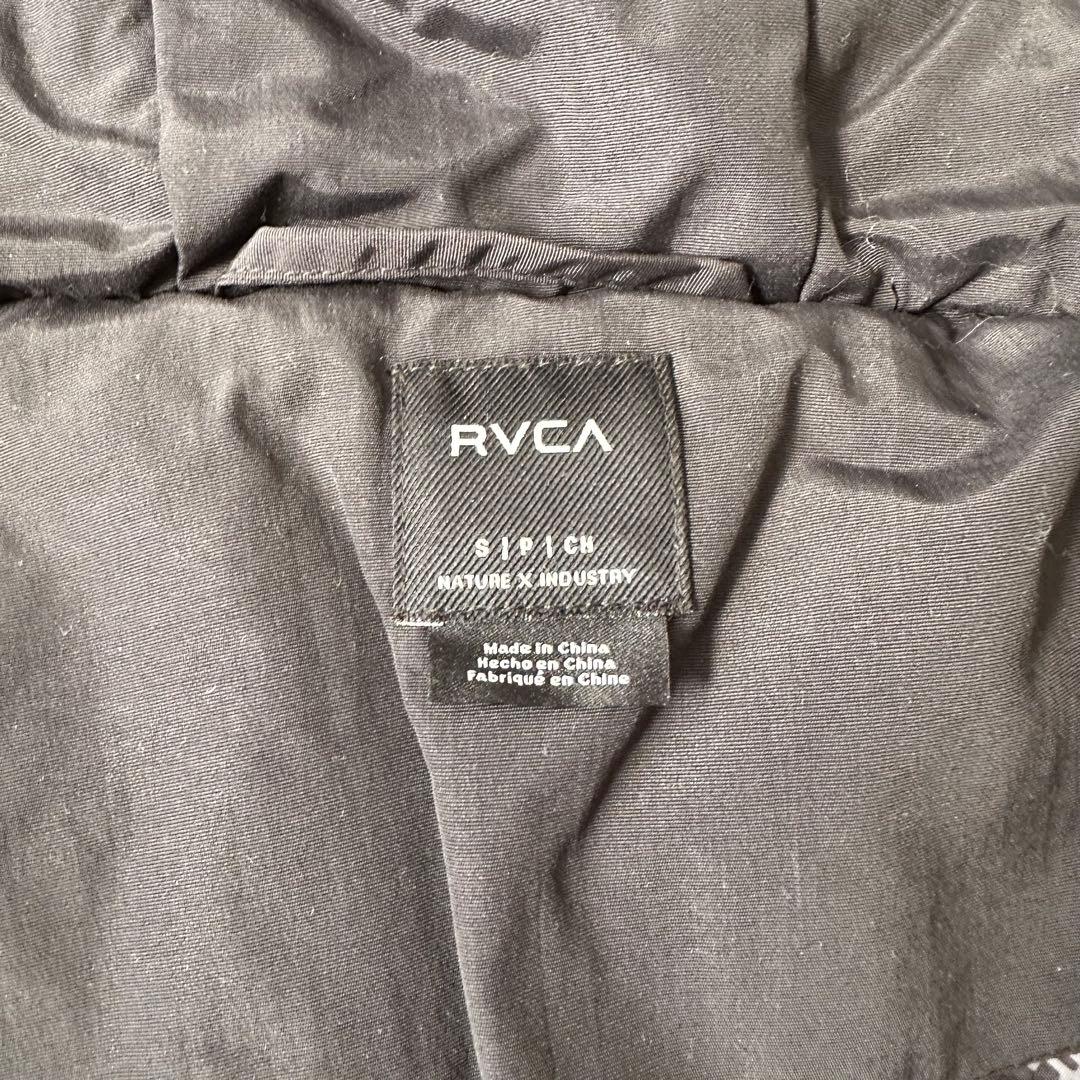 RVCA ルーカ ダウンジャケット ブラック Sサイズ② - メルカリ