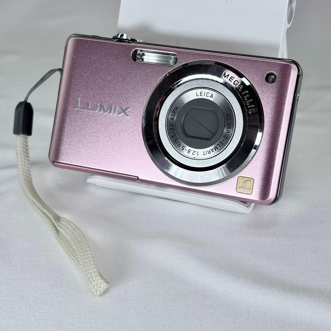 良品】Panasonic LUMIX DMC-FS6 ピンク 純正ケースつき