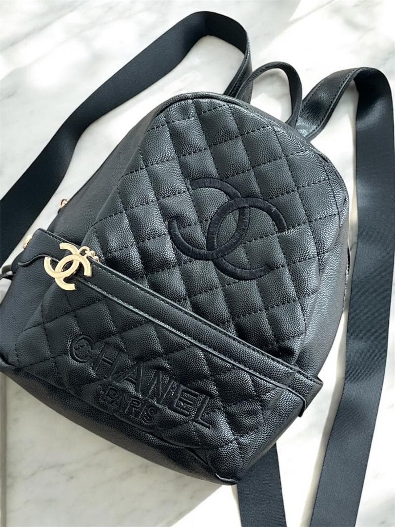 □美品 CHANEL シャネル ノベルティ ミニリュック ココマーク - メルカリ