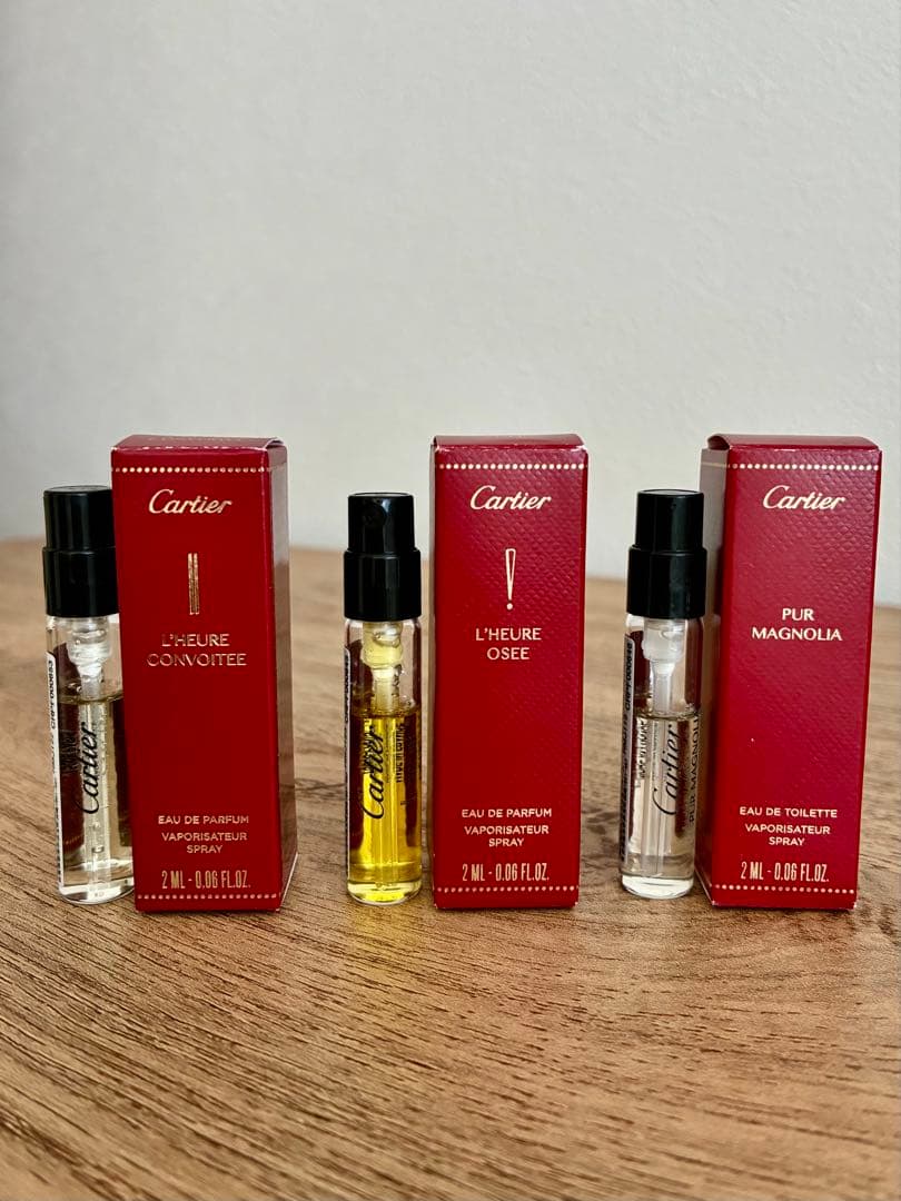 Cartier 香水セット 3種 2ml - メルカリ