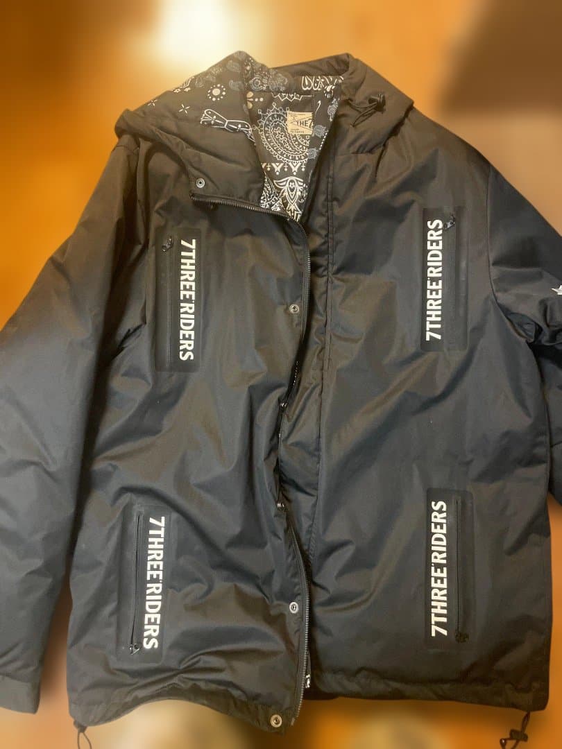 73Rフード付きナイロンジャケット-直販入荷