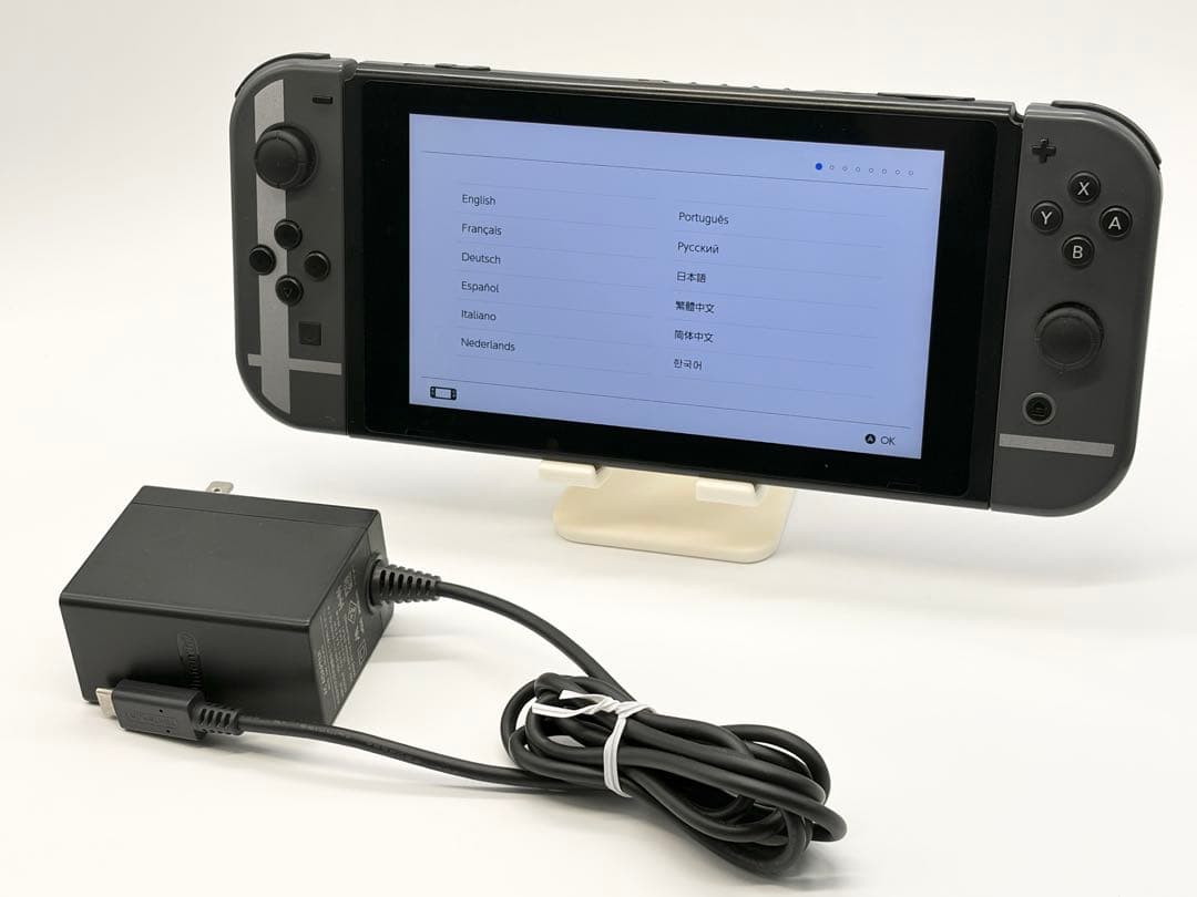 Nintendo Switch 本体 スマブラモデルジョイコン ACアダプタ付属 Amazon.co.jp: Nintendo Switch 大乱闘スマッシュブラザーズ SPECIAL