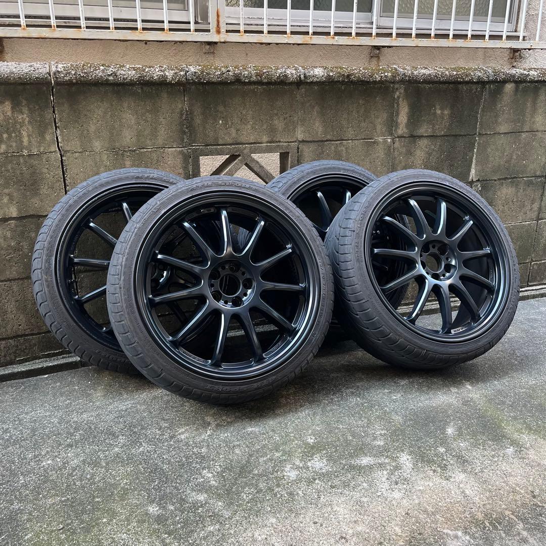 Work Emotion 11r 18インチ マットブラックホイールセット Work Emotion 11r 18インチ マットブラックホイールセット - メルカリ