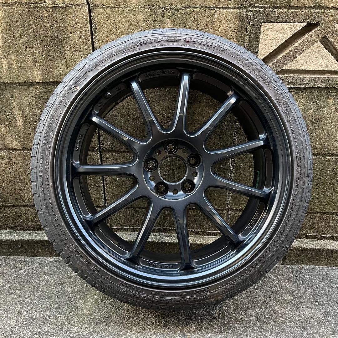 Work Emotion 11r 18インチ マットブラックホイールセット - メルカリ