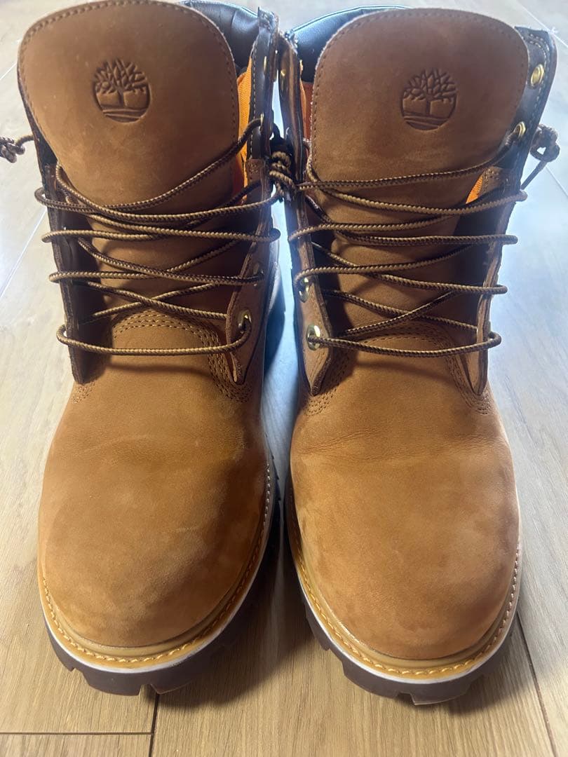 Timberland ブラウン ワークブーツ ハイカット - メルカリ