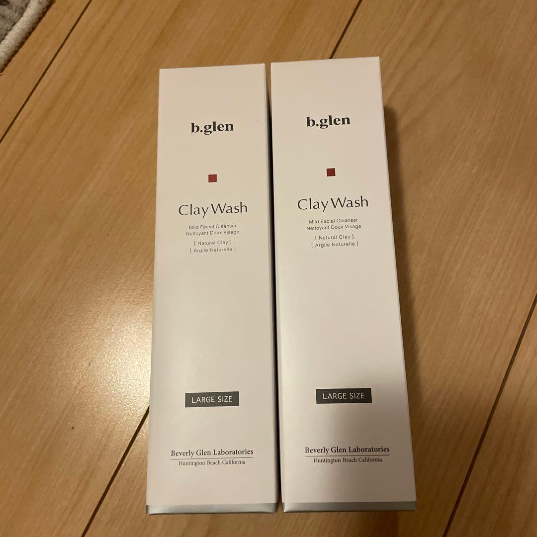 b.glen Clay Wash 200g 2個セット クレイウォッシュ | スキンケア化粧品・サイエンスコスメのビーグレン