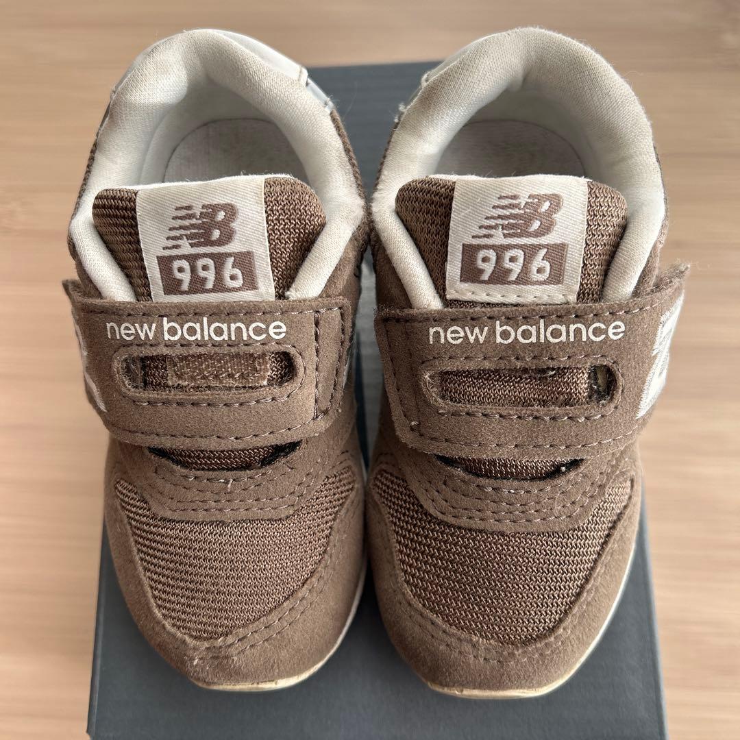 New Balance 996 キッズスニーカー ブラウン 13cm - メルカリ