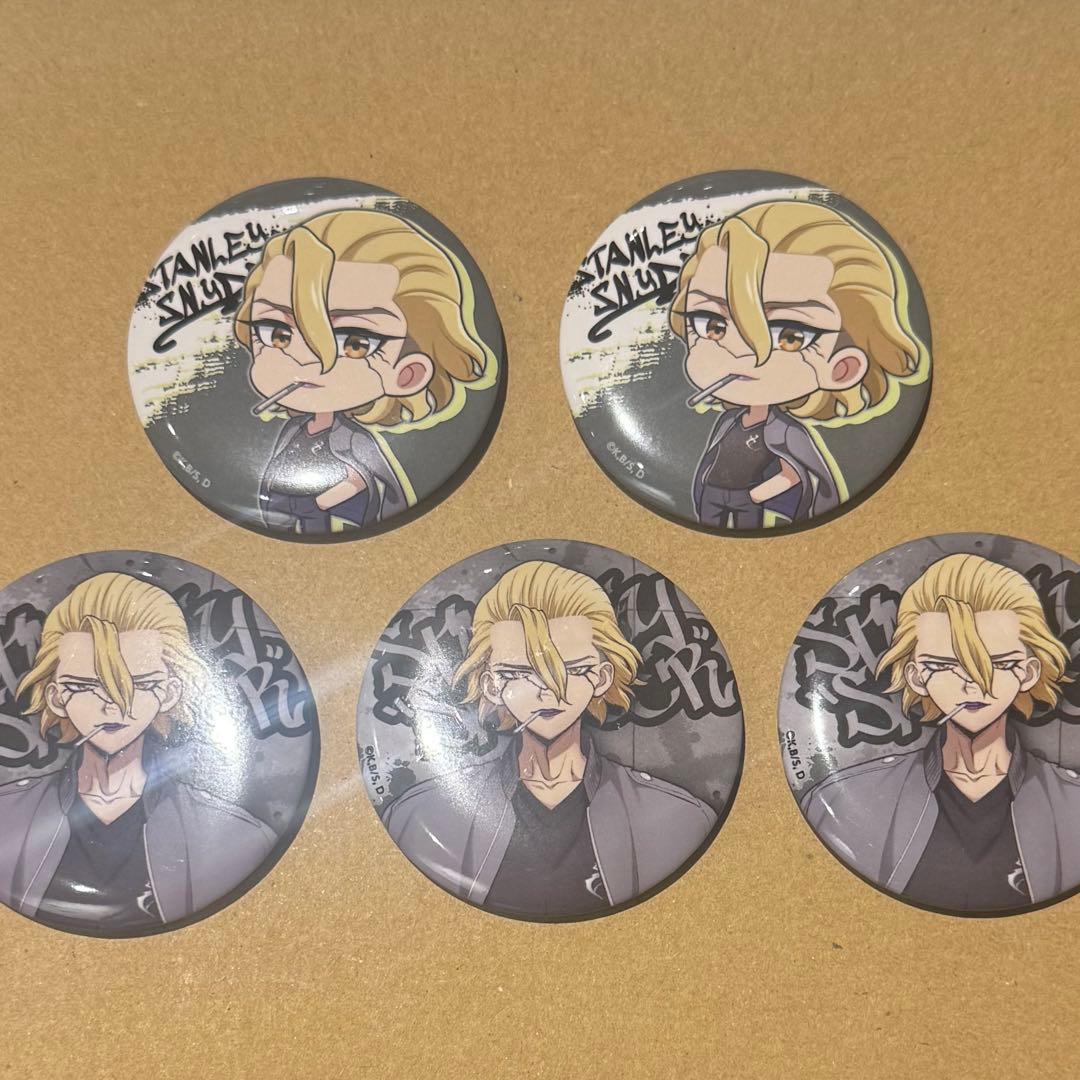 Dr.STONE スタンリー スナイダー 缶バッジ 渋谷109 WALLMA - メルカリ