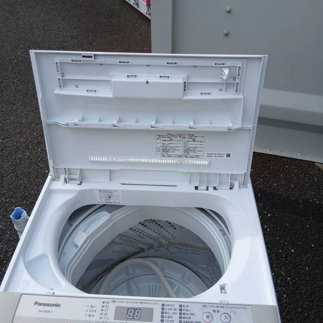 全国送料無料　美品　panasonic　6.0kg 全自動洗濯機