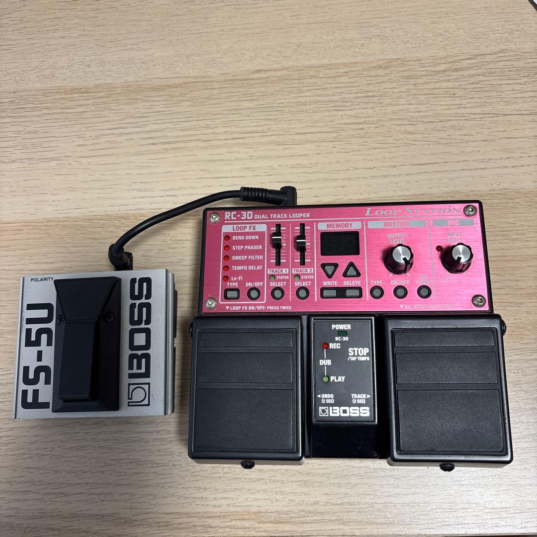 BOSS RC-30 ループステーション　FS-5U付き BOSS - RC-30 | Loop Station