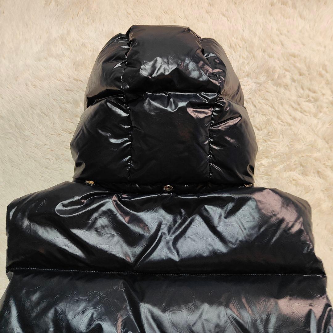 極美品✨カモフラ✨アベイシングエイプ 金属ロゴ 2WAY ダウンベスト