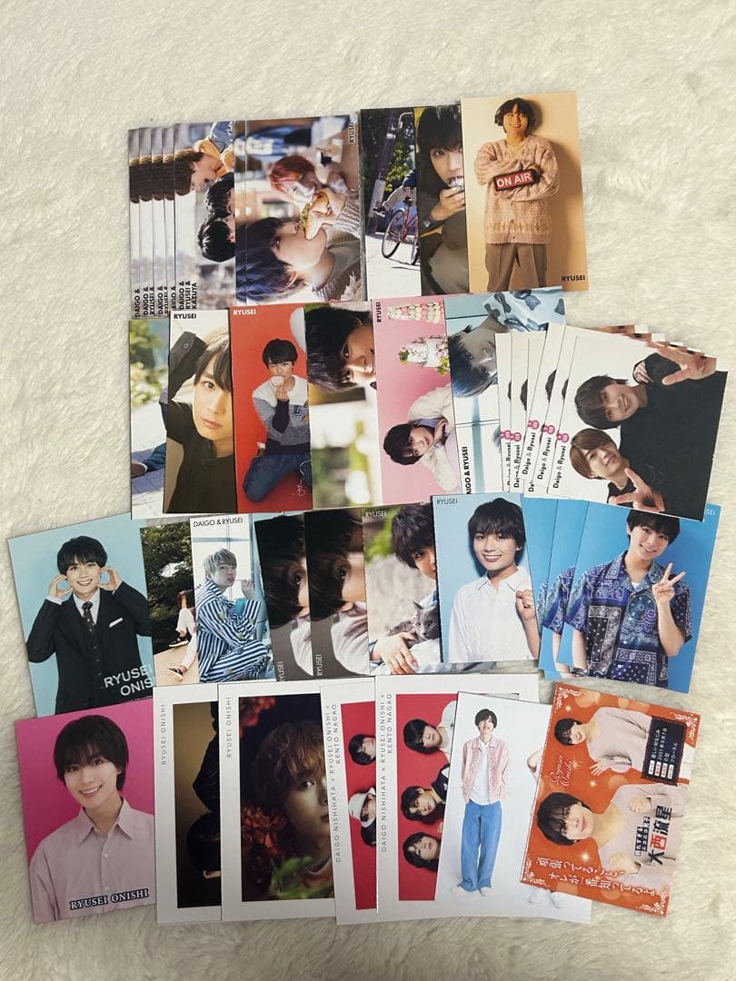 なにわ男子 大西流星 厚紙 デタカ まとめ売り - メルカリ