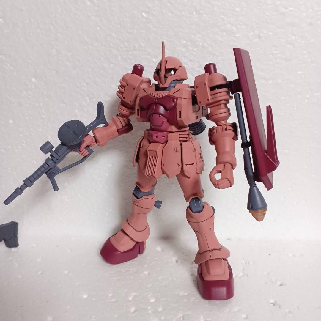 HG1/144ヅダ、グフ シャア専用カラー風塗装作品 - メルカリ