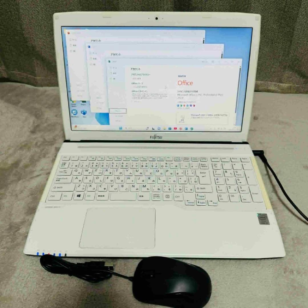 S283 Fujitsuノートパソコン WEBカメラSSDサクサク動くWin11 - メルカリ