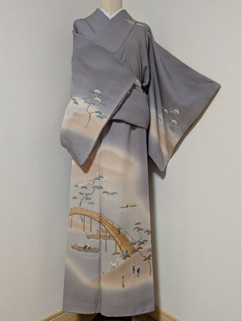 ラ・ソールの端折りが素敵な二部式着物 - メルカリ