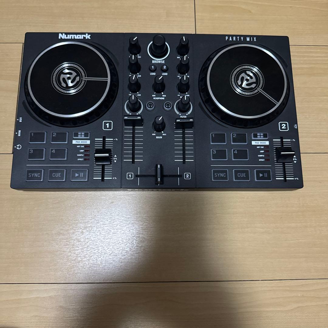 Numark Party Mix II DJコントローラー Amazon.com: Numark Party Mix II DJ Controller with Lights, 2 Decks